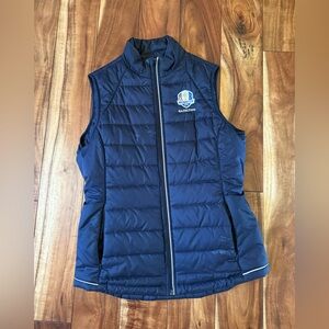 Cutter & Buck Navy Blue Ryder Cup Puffer Vest